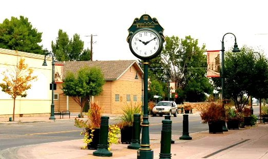 Photo of downtown Johnstown, Colorado