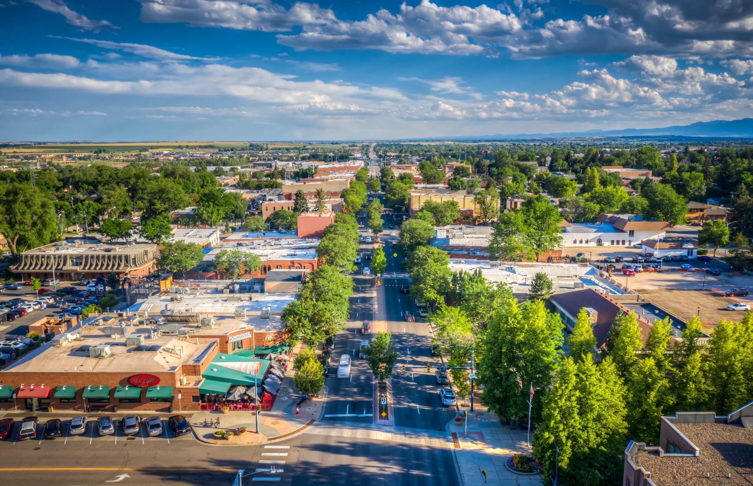 Photo of downtown Longmont, Colorado